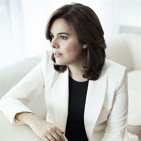Soraya Sáenz de Santamaría:  Al presidente le gusta ...