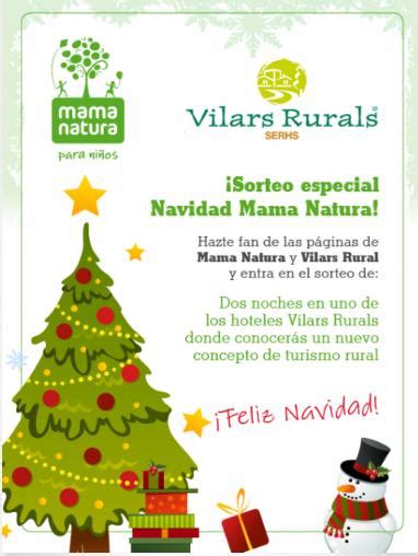 Sorteo de Navidad de Mama Natura» Sorteos gratis