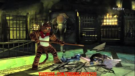 Soul Calibur 5 Tony the Tiger vs Lenneth Valkyrie YouTube