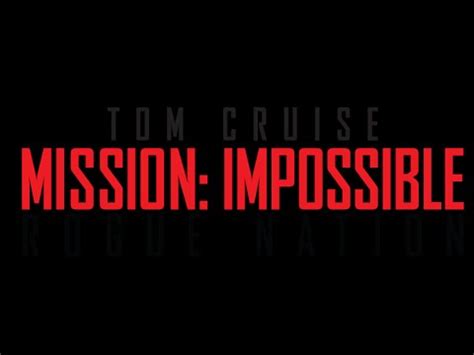 Soundtrack Mission Impossible Rogue nation  Theme Song ...