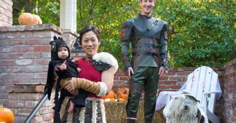 SoWomen: Mark Zuckerberg & Family for Halloween