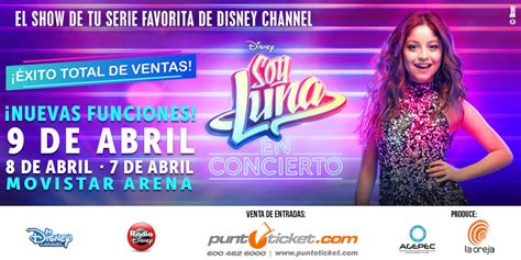 Soy Luna / 7, 8 y 9 de Abril / Movistar Arena ~ www ...