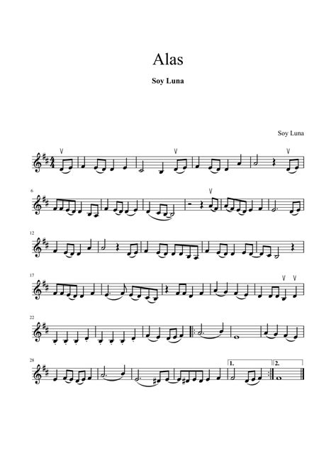 Soy Luna   Alas | Sheet music for Strings | MuseScore