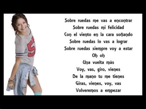 Soy Luna   Luna  Sobre Ruedas  Letra   YouTube