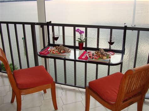 Space Saving Table for Small Balconies | Home Designing