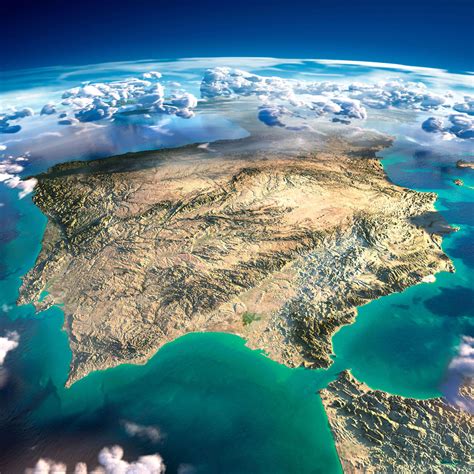 Spain Map   Guide of the World