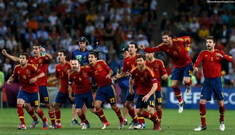 Spain National Football Team Final Celebration Euro 2012 ...