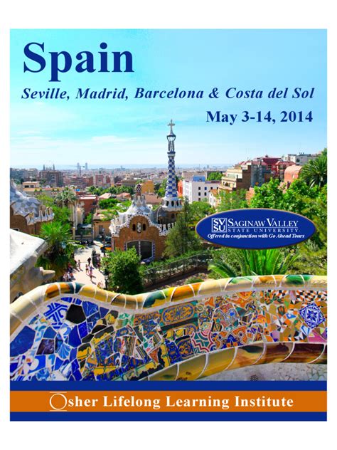 Spain Travel Brochure Template   3 Free Templates in PDF ...