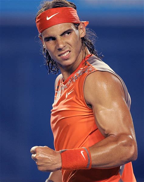 Spanish tennis player Rafael Nadal gestu | Flickr   Photo ...