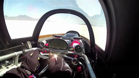 Speed Demon 426 mph Run   Cockpit View   YouTube
