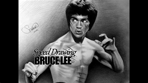 Speed Drawing Bruce Lee   YouTube
