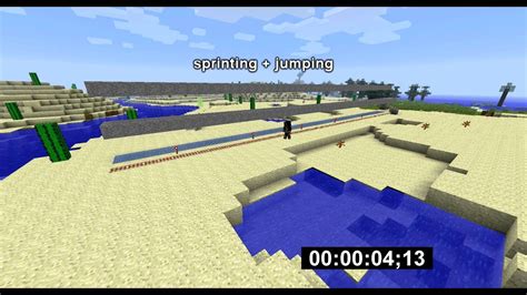 Speed Running 1.8   60 km/h   37,3 mph   Minecraft   YouTube