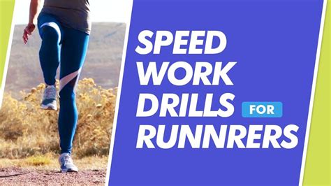 Speed Work Drills to Run Faster | RunToTheFinish   YouTube