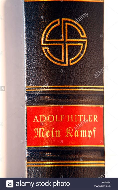 Spine of 1939 edition of Mein Kampf by adolf hitler with ...