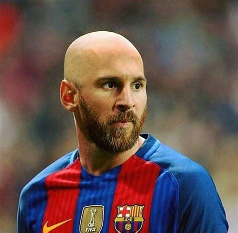 SPORTbible on Twitter:  If Lionel Messi was bald ...