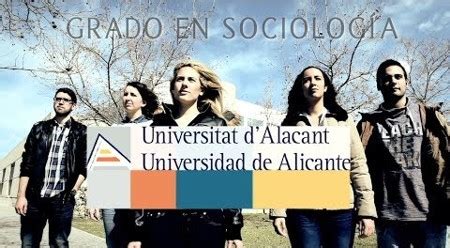 Spot promoción grado Sociología Universidad de Alicante ...