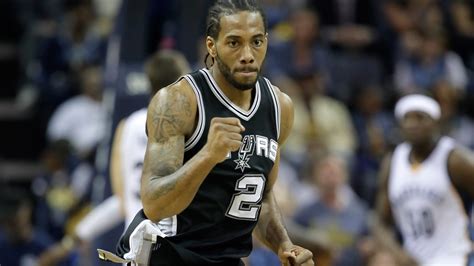 Spurs  Kawhi Leonard named to All NBA First Team for second...