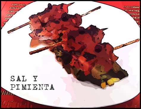 焼き鳥, やきとり: Yakitori + Garambullo + Verduras al wok ~ SAL ...