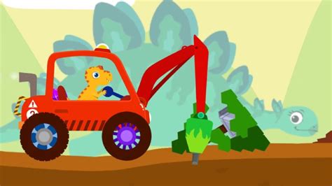 ️????La Dino Excavadora|Juegos de Dinosaurios para Niños ...