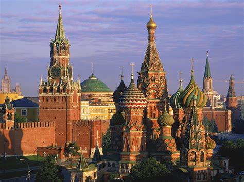 St. Basil s Cathedral and Kremlin Moscow Russia picture ...