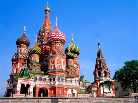 St. Basil s Cathedral near Red Square in Moscow, Russia ...
