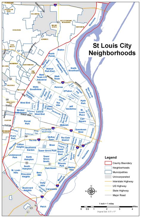 St Louis City Zip Code Map | Zip Code Map
