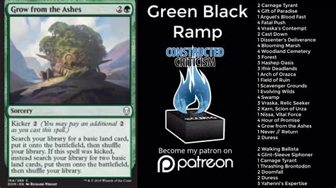 Standard Deck Tech: Green Black Ramp  Magic: The Gathering ...