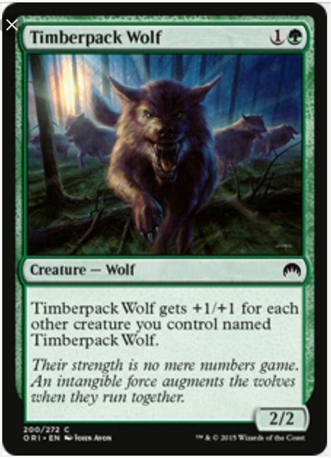 [Standard] Mono Green Wolves | MTG Amino