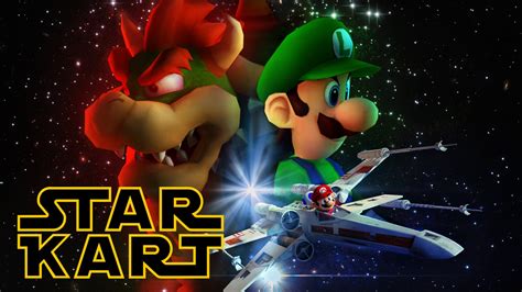Star Kart   Star Wars + Mario Kart   YouTube