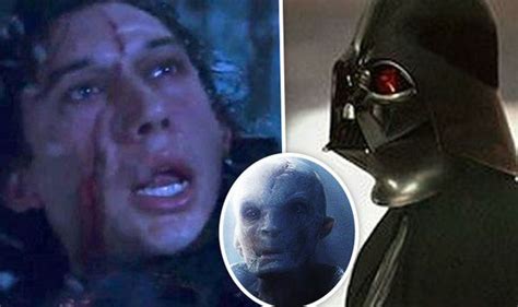 Star Wars 8 Last Jedi   Snoke to use DARTH VADER to warn ...