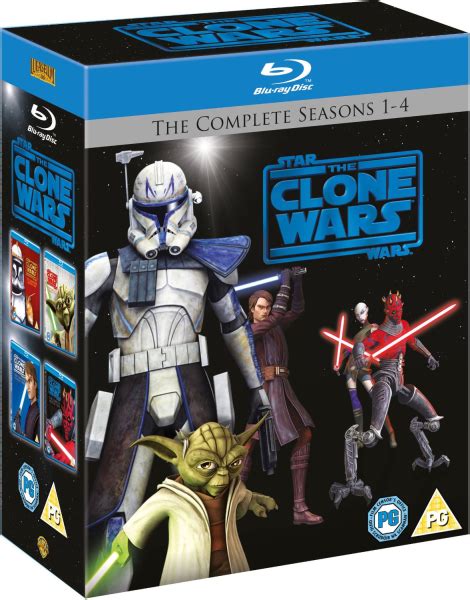 Star Wars Clone Wars   Series 1 4 Blu ray | Zavvi España