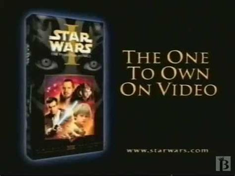 Star Wars Episode 1: The Phantom Menace VHS Release ...