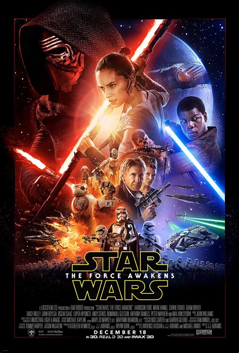 Star Wars: Episode VII   The Force Awakens  2015  Poster ...