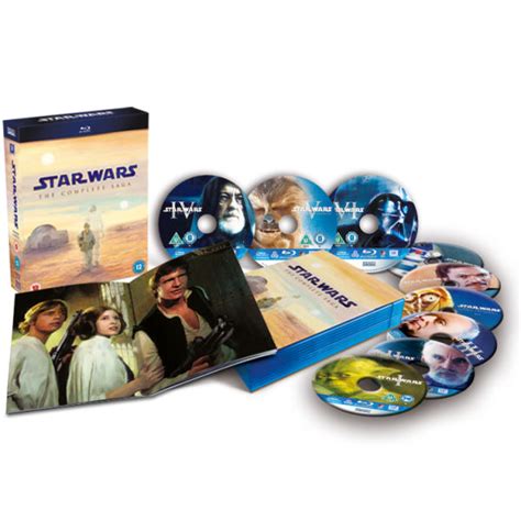 Star Wars: La Saga Completa Blu ray | Zavvi España