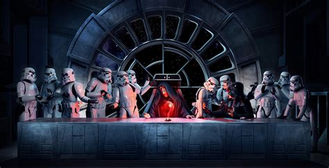 Star Wars Last Supper Wallpaper ·①