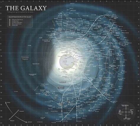 Star Wars – Le Réveil de la Force : La carte de la galaxie ...