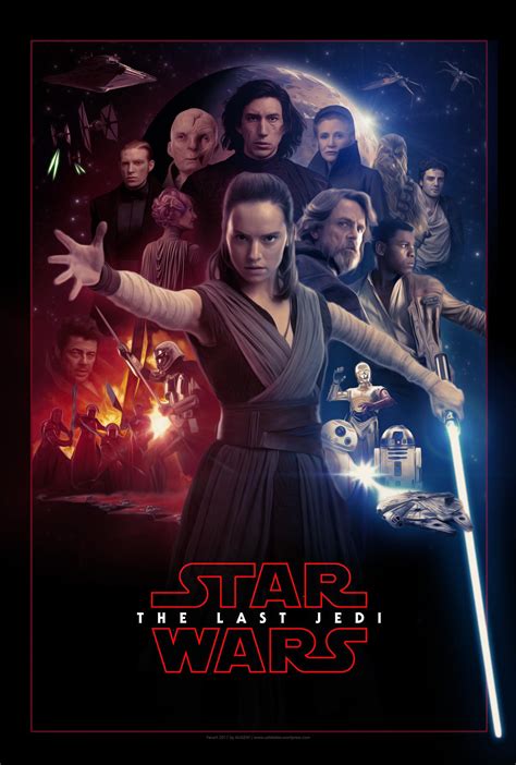 Star Wars: The Last Jedi   Poster Fanart by AUGEN² : StarWars