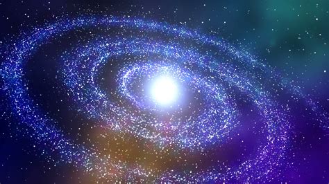 Stars Circling in Galaxy Motion Background   Videoblocks