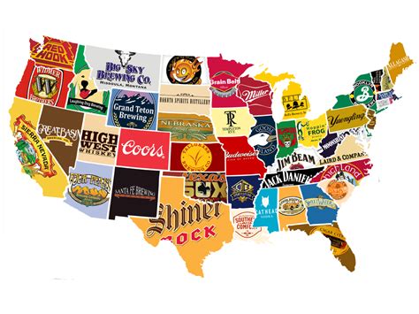 State Booze Map   Business Insider