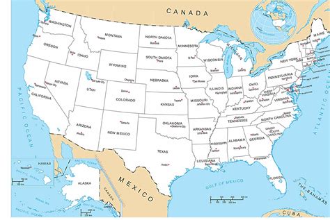 State Capitals Usa Map Usa Map With State Names File Map ...