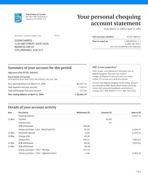 statement of account sample doc Forms and Templates ...