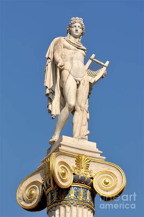 Statue Of Apollo Photograph by George Atsametakis