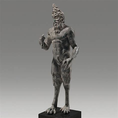 Statuette of the god Pan with a Syrinx   Phoenix Ancient Art