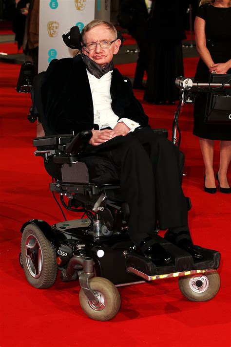 Stephen Hawking | Stars Go All Out on the BAFTA Awards Red ...