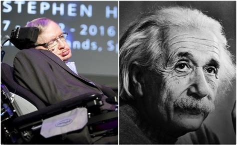 Stephen Hawking y Albert Einstein, las extrañas ...