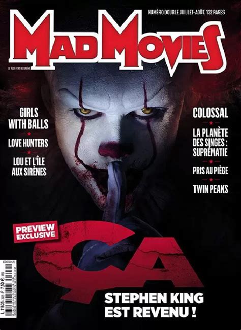 Stephen King s  IT  Remake Gets New Magazine Cover