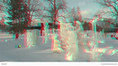 Stereoscopic 3D Of Ice Art Competition In Helsinki 03v01 ...
