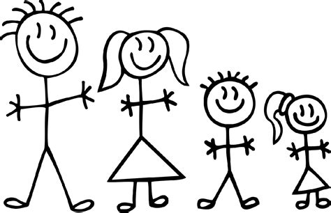 Stick Family Clipart | Clipart Panda   Free Clipart Images