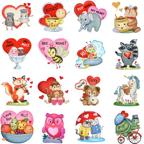 Stickers de Amor Gratis para Enviar, Imprimir, Whatsapp ...