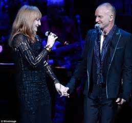 Sting gets support from wife Trudie Styler and family at ...